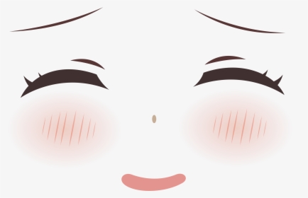 Free Png Download Anime Eyes And Blush Png Images Background Anime Girl  Face Transparent PNG Image Transparent PNG Free Download On SeekPNG |  :443