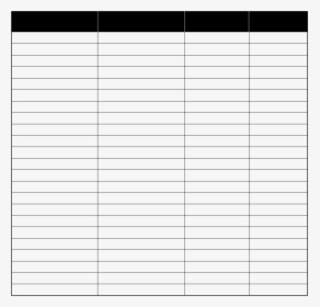 Spreadsheet Template Clip Arts - Symmetry, HD Png Download, Free Download