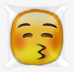 Kissing Face With Closed Eyes - Kissing Face With Closed Eyes Emoji Png, Transparent Png, Free Download