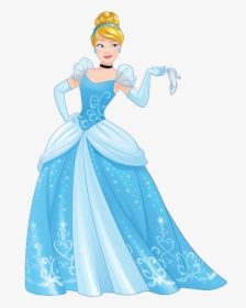 Cinderella And Her Glass Slipper - Princess Cinderella, HD Png Download, Free Download