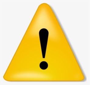 Warning Sign Clip Art At Clker - Windows Xp Alert Icon, HD Png Download, Free Download