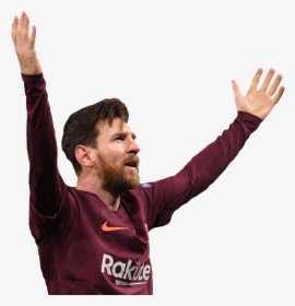 Lionel Messi Png - Cheering, Transparent Png, Free Download