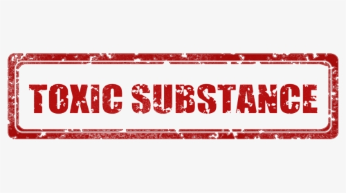 Toxic, Poison, Substance, Stamp - Red Toxic Png, Transparent Png, Free Download