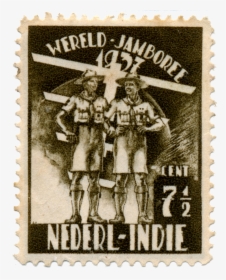 5th World Scout Jamboree Netherlands East Indies Stamp - Wereld Jamboree Stamps 1864, HD Png Download, Free Download