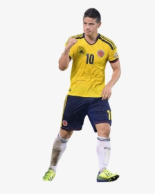 Football Player Png - Transparent James Rodriguez Colombia Png, Png Download, Free Download
