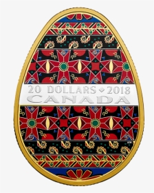 2018 Pysanka Coin, HD Png Download, Free Download