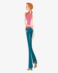 Tall Girl Clipart, HD Png Download, Free Download