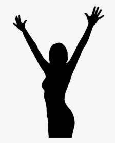 Finger Human Behavior Clip Art Silhouette - Silhouette, HD Png Download, Free Download