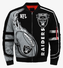Oakland Raiders Logo Jacket, HD Png Download, Free Download
