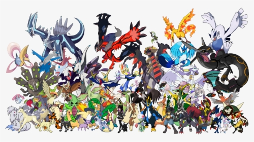 All Legendary Pokemon Wallpaper - Pokemones Legendarios De Xyz, HD Png