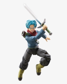 Dragon Ball Super Trunks Action Figure - Sh Figuarts, HD Png Download, Free Download