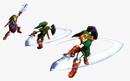 Link Spin Attack Oot - Link Spin Attack Png, Transparent Png, Free Download