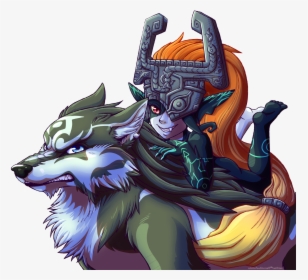 Midna And Link Fan Art, HD Png Download, Free Download