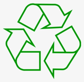 Recycling Symbol Icon Outline Dark Green - Simbolo De Reciclaje Png, Transparent Png, Free Download