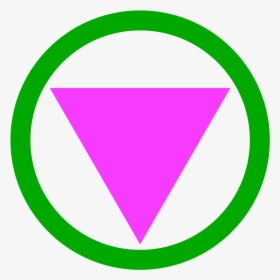 Safe Space Pink Triangle, HD Png Download, Free Download