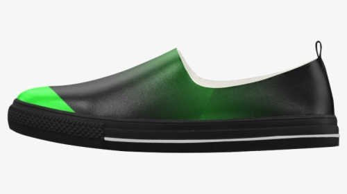 Green Triangle Gradient Shoe Apus Slip-on Microfiber - Slip-on Shoe, HD Png Download, Free Download