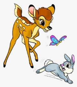 Bambi And Thumper Clipart, HD Png Download, Free Download