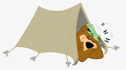 Yogi In Tent Sleeping - Yogi Bear Sleepy, HD Png Download, Free Download