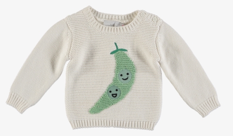 Stella Mccartney Kids Thumper Baby Jumper Peas In A - Cardigan, HD Png Download, Free Download
