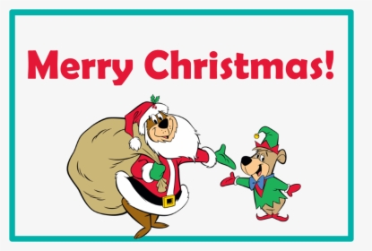 Yogi Bear Merry Christmas , Png Download - Yogi Christmas, Transparent Png, Free Download