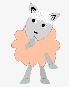 Sheep Lamb Emoji Free Photo - Cartoon, HD Png Download, Free Download