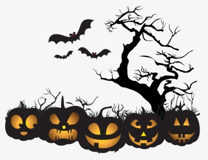 Transparent Halloween Clip Art Png - Halloween Transparent Background, Png Download, Free Download
