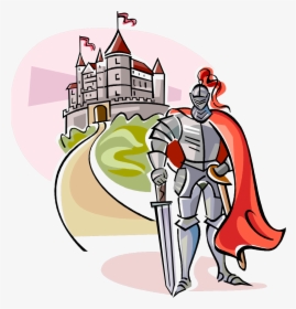 Knight And Castle Clipart, HD Png Download, Free Download