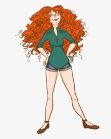 A Modern Princess Merida - Illustration, HD Png Download, Free Download