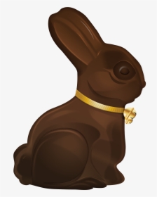 Easter Choco Bunny Png Clip Art Image - Transparent Chocolate Bunny Png, Png Download, Free Download