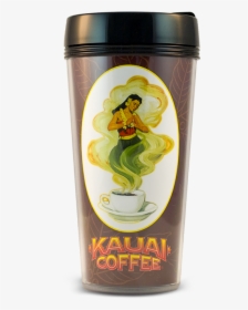 Kauai Coffee Hula Girl Thermo Mug - Hula Girl Coffee Mug, HD Png Download, Free Download