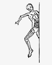 Transparent Skeleton Hand Png - Skeleton Arm Drawing, Png Download, Free Download