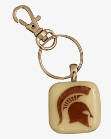 Michigan State University Spartan Glass Key Chain"  - Michigan State Spartans, HD Png Download, Free Download