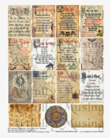 Raise The Dead - Book Of Spells Mini Pages, HD Png Download, Free Download