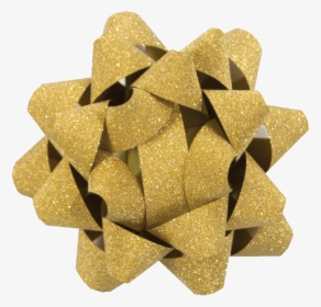 Glitter Star Bow - Origami, HD Png Download, Free Download