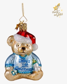 Transparent Blue Christmas Ornament Png - Teddy Bear, Png Download, Free Download