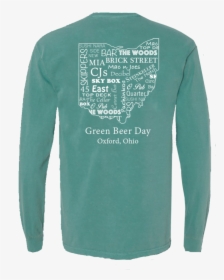 Bars Of Oxford Green Beer Day Miami University Shirt - Long-sleeved T-shirt, HD Png Download, Free Download