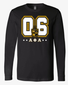 Alpha Phi Alpha Founding Year Canvas Long Sleeve Shirt - Alpha Phi Alpha, HD Png Download, Free Download