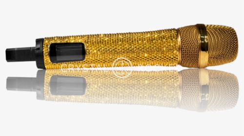 Transparent Microphone Golden - Gold Mics, HD Png Download, Free Download