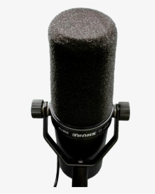 Studio Microphone And Pop Shield On Mic - Camera Lens, HD Png Download, Free Download