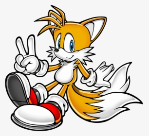 Tails Sonic Adventure Art, HD Png Download, Free Download