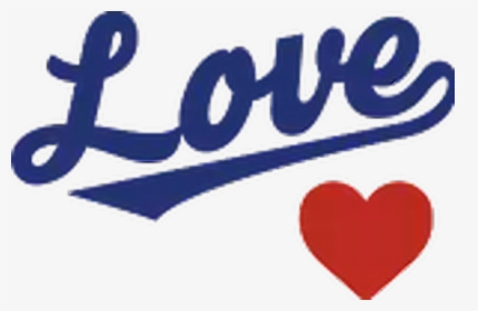 #la #dodgers #heart #blue #love #logo #freetoedit - Heart, HD Png Download, Free Download