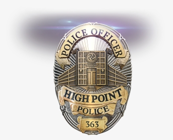 Social Media Case Study - High Point Police Department Badge, HD Png Download, Free Download