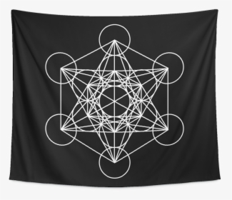 Metatron's Cube Tapestry, HD Png Download, Free Download