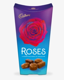 Cadbury Roses Carton 186g - Cadbury Roses Chocolate Box, HD Png Download, Free Download