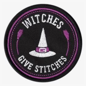 Witches Give Stitches Patch - Emblem, HD Png Download, Free Download