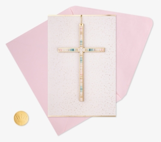 Painted Cross Easter Card - Cross, HD Png Download, Free Download