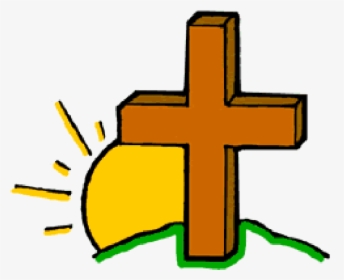 Cross Easter Clipart - Easter Religious Clipart, HD Png Download, Free Download