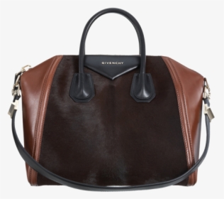 Givenchy Brown Calf Hair Antigona Bag - Leather, HD Png Download, Free Download