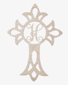 Easter Cross Wood Monograms - Monogram, HD Png Download, Free Download