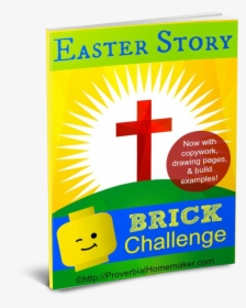 Easter Story Brick Challenge & Learning Pack - Cross, HD Png Download, Free Download